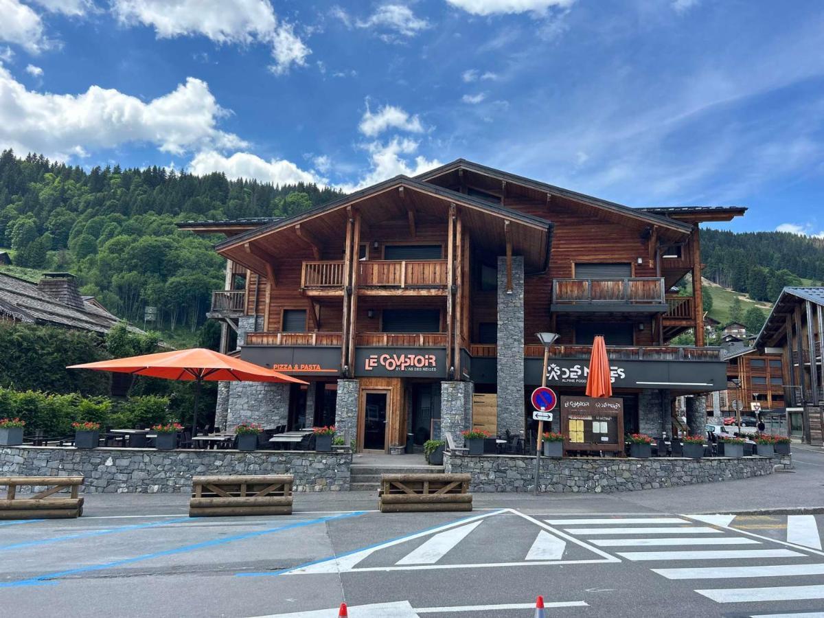 Appartement Familial De Luxe, Centre Station, 6 Pers., 2 Sdb, Terrasse, Parking, Wifi, Linge Inclus - Fr-1-623-179 Les Gets Exteriör bild